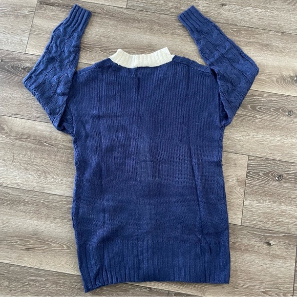 LULAROE Lucille‎ loose-fit cardigan Navy Size Small - Picture 2 of 6